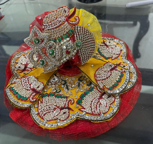 Zardosi hatti poshak for Laddu Gopal Ji