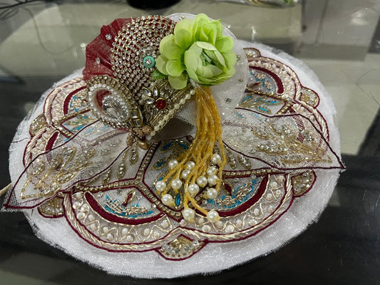 Zardosi moti poshak for Laddu Gopal Ji